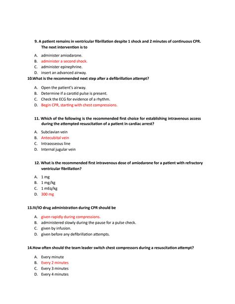 Supporting exam documents .
